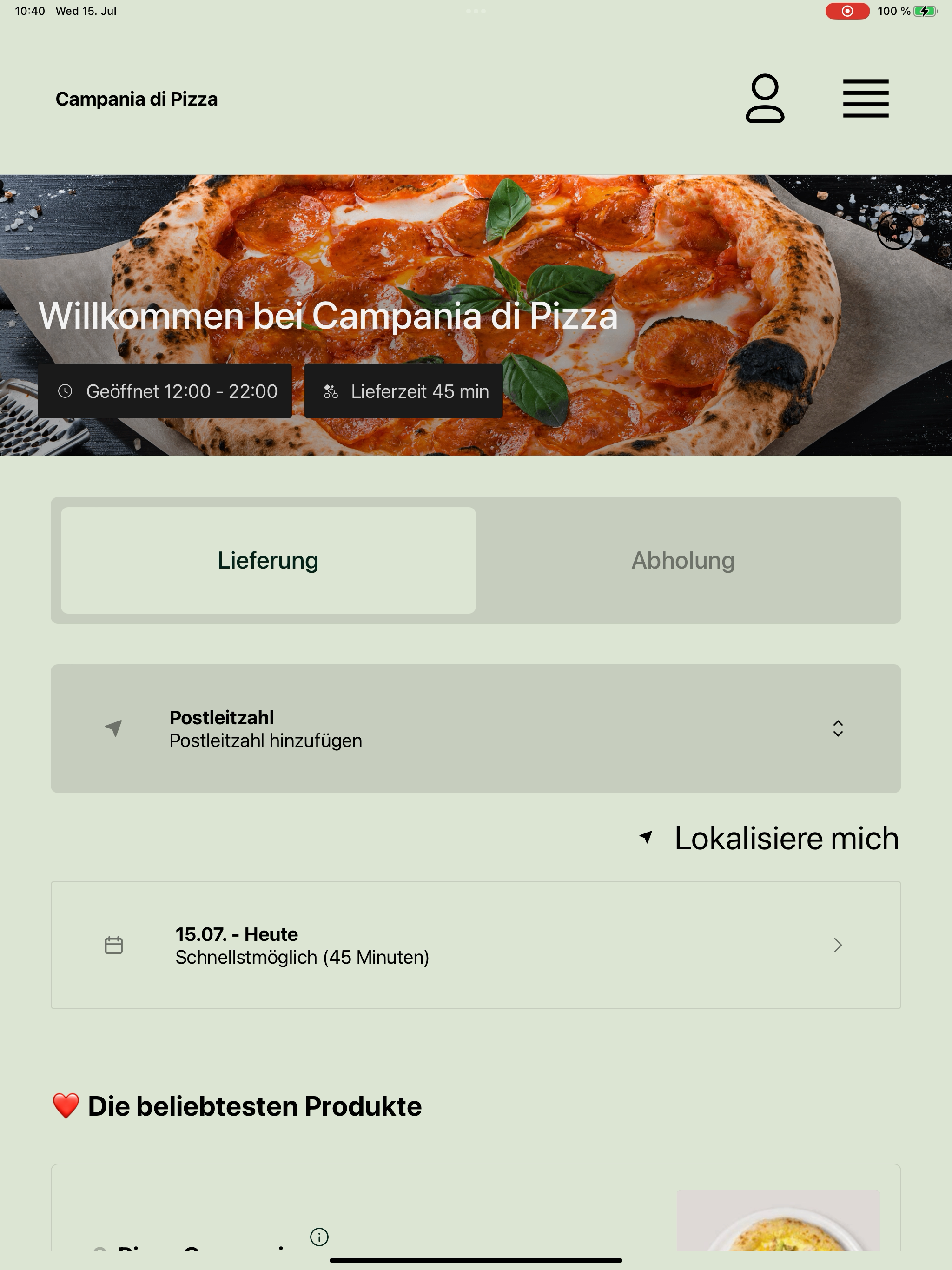Campania di Pizza screenshot 11
