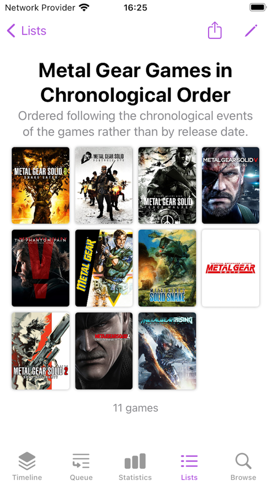 #6. Playlist: Video Game Tracker (iOS) By: Ben Walker