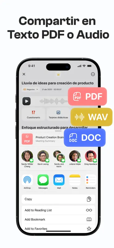 Notee: Asistente de Notas IA screenshot 9 of 9