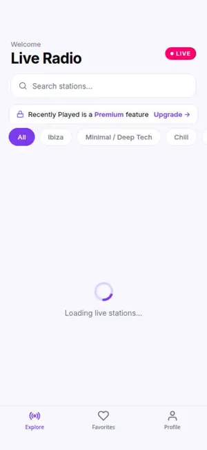 CloudStream: Music Radios screenshot 1