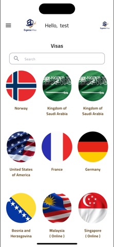 ExVisas App Screenshot 3 of 5