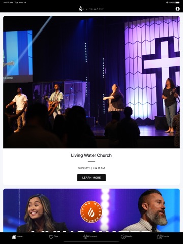 Go Living Water Church app screenshot 3