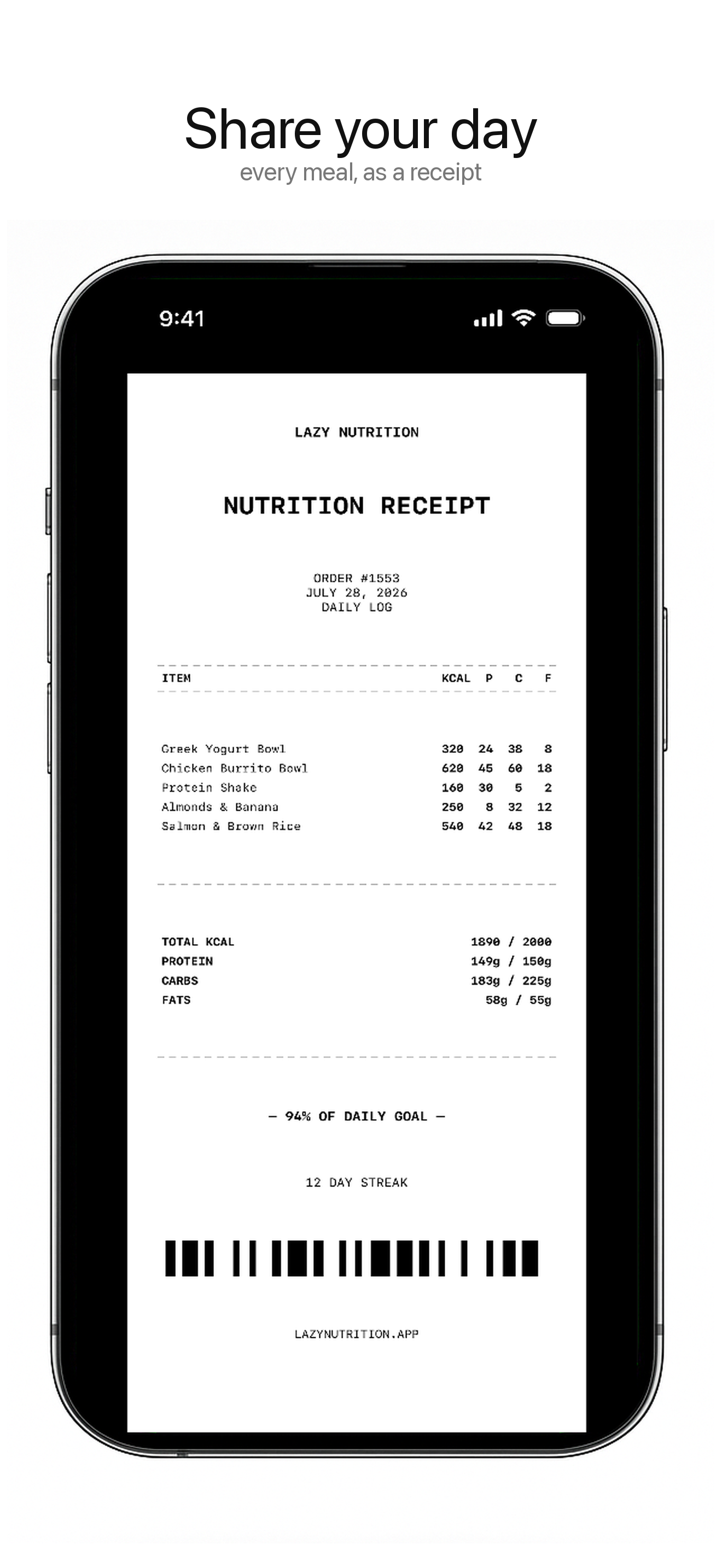 Minimalist: Lazy Nutrition screenshot 5