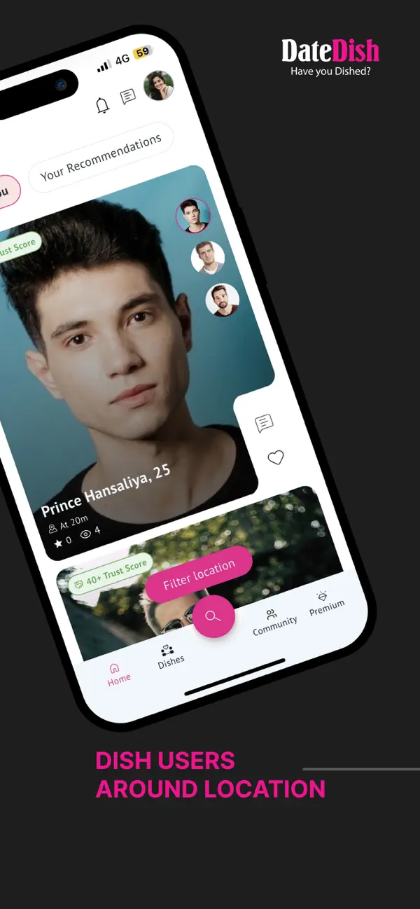 #3. DateDish (iOS) Ved: Date Dish Inc.