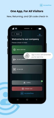 AccessFlow  Visitor screenshot