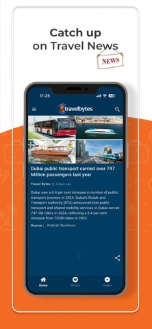 Travel Bytes- News in Seconds screenshot