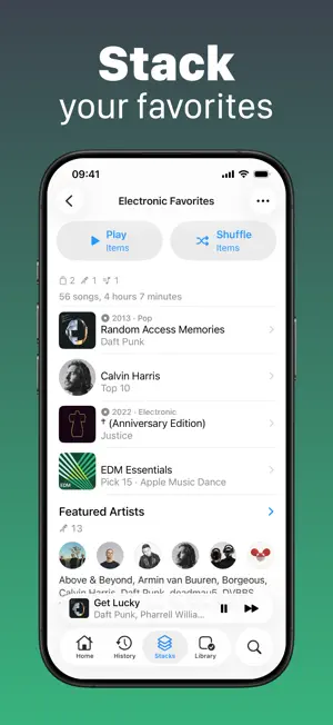 Music Stacks screenshot 1