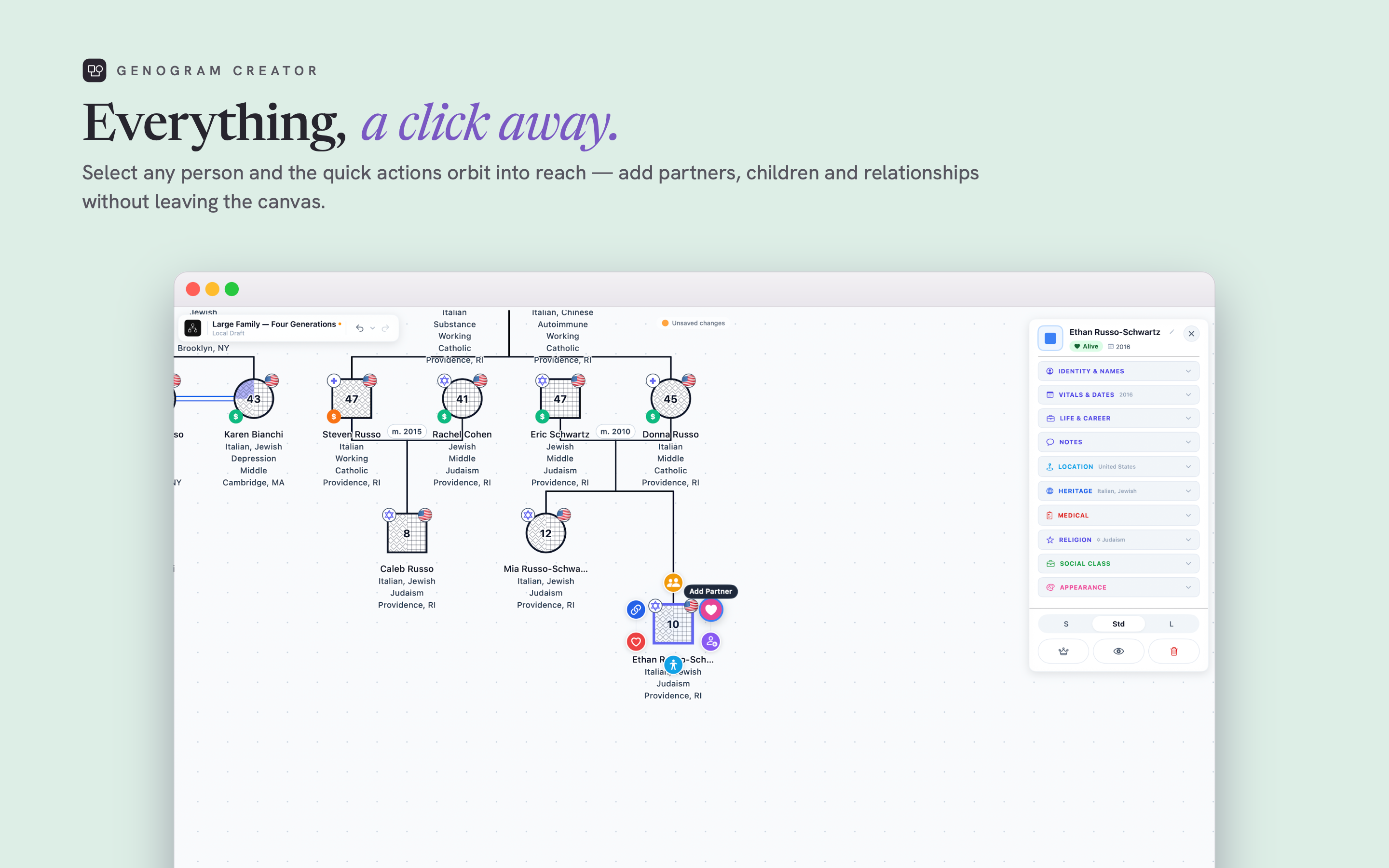 Genogram Creator screenshot 10