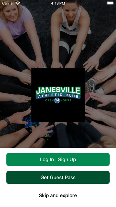 Janesville Athletic Club Screenshot