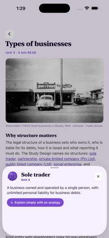 VCE Study Business Management iPhone screenshot