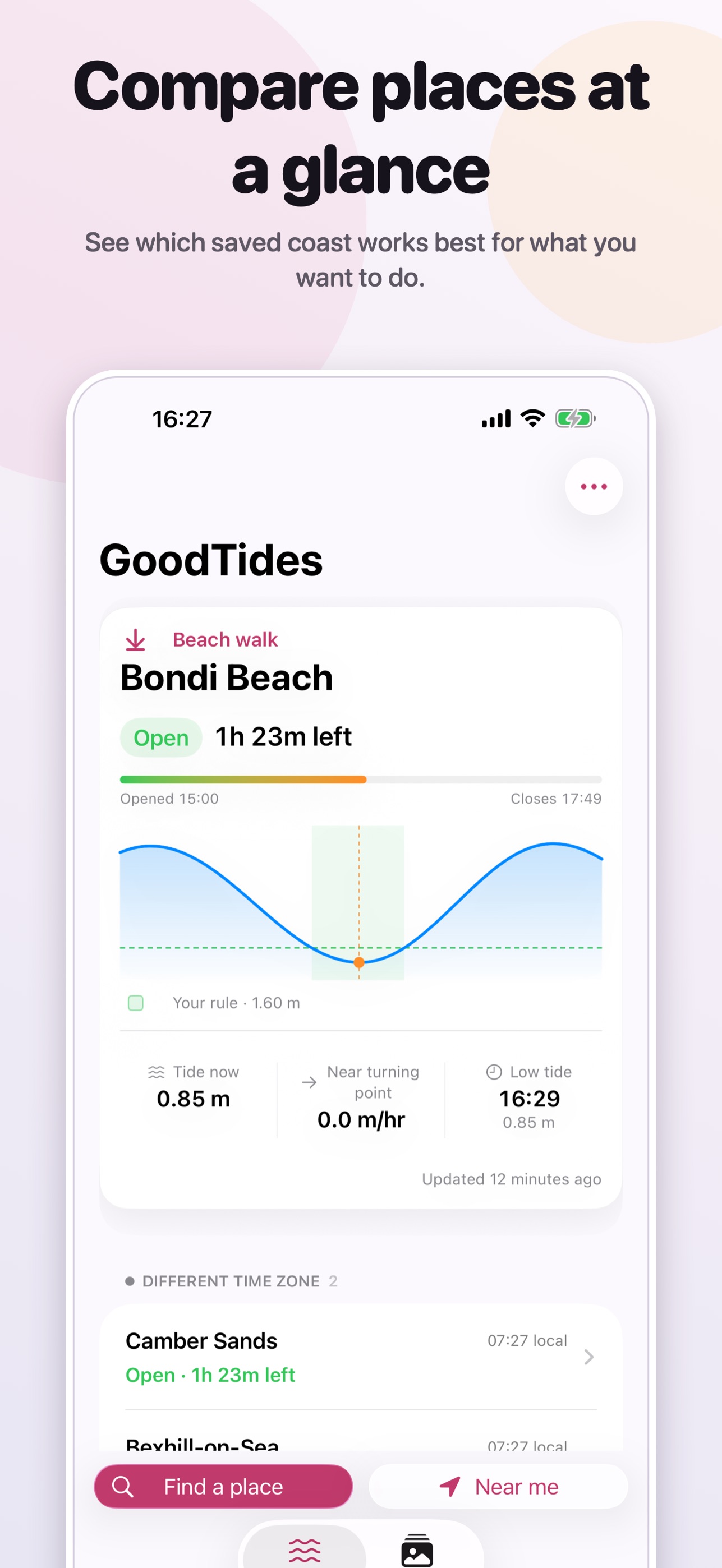 Screenshot 3 of GoodTides: Tide Times & Alerts