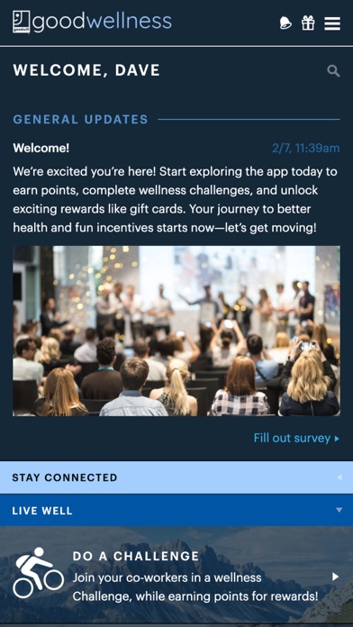 Houston Goodwellness Screenshot