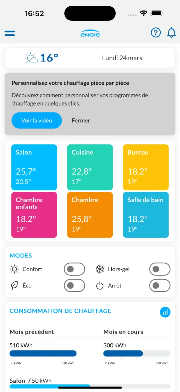 Screenshot #1 pour Mon Pilotage Elec