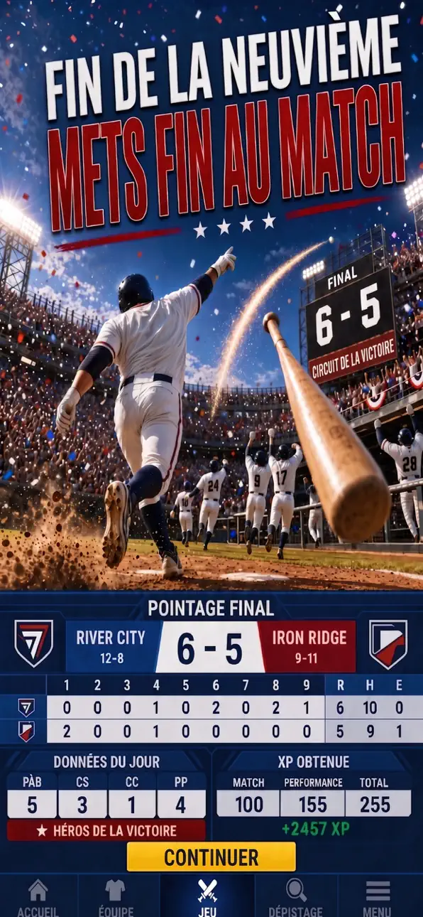 Baseball Rising Star: MVP Life iOS Mod IPA screenshot 4 - iOS game interface