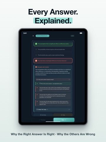 CompTIA DataAI Exam Prep 2026 iPad screenshot