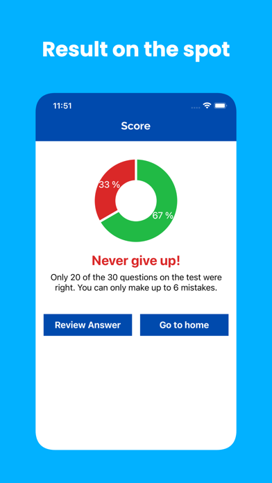 Nebraska CDL Prep Test Screenshot