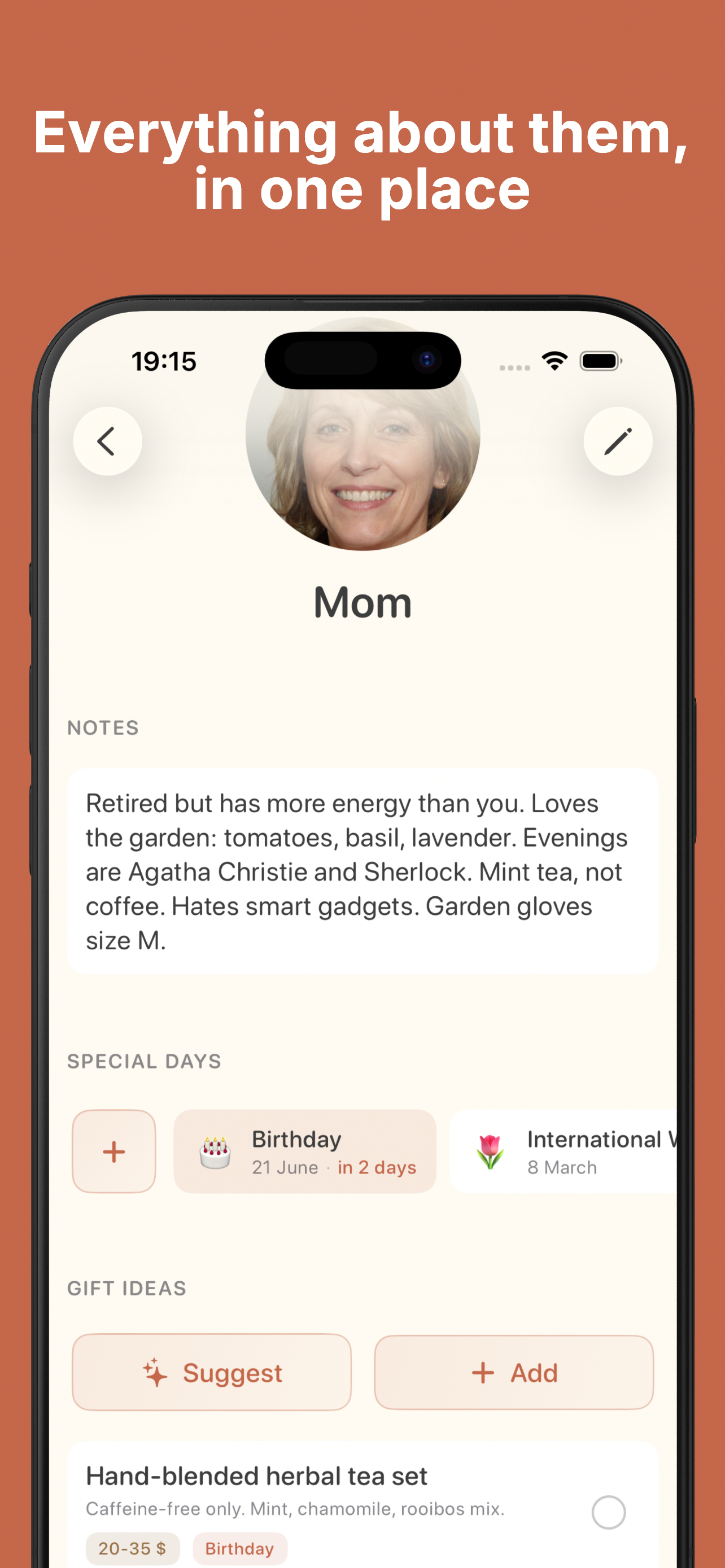 Kinday: Birthdays & Gift Ideas screenshot 3