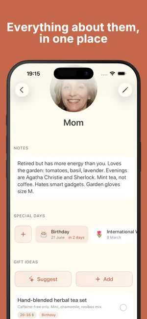 Kinday: Birthdays & Gift Ideas screenshot 3