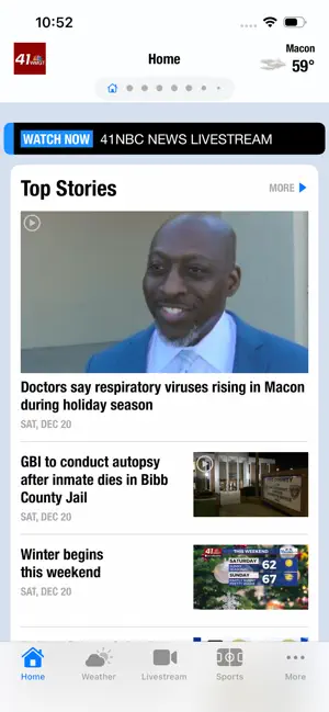 41NBC NEWS WMGT screenshot 1