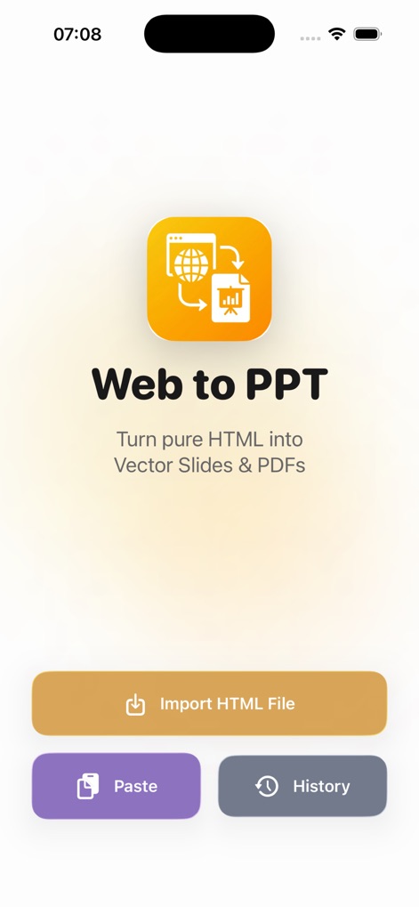Web to PPT (Editable) - Mobile - Utilities App | MWM