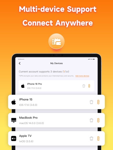 LightXtreme VPN:Fast Unlimited iPad screenshot