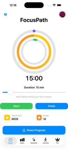 FocusPath screenshot