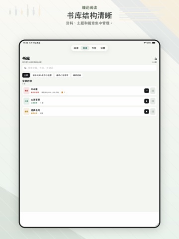 缠中说禅-教你炒股票 iPad screenshot