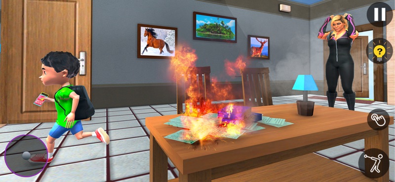 Evil Teacher Scary 3D Stranger screenshot 2