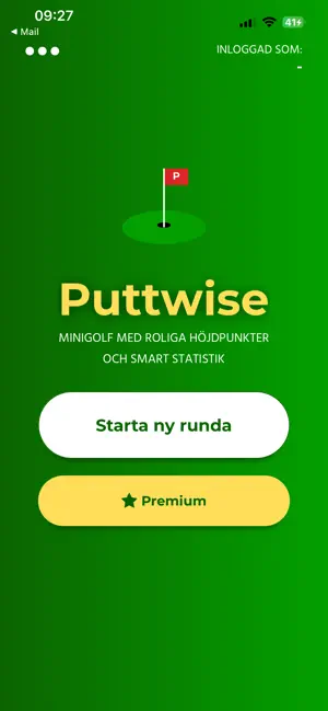 Puttwise iPhone screenshot 1