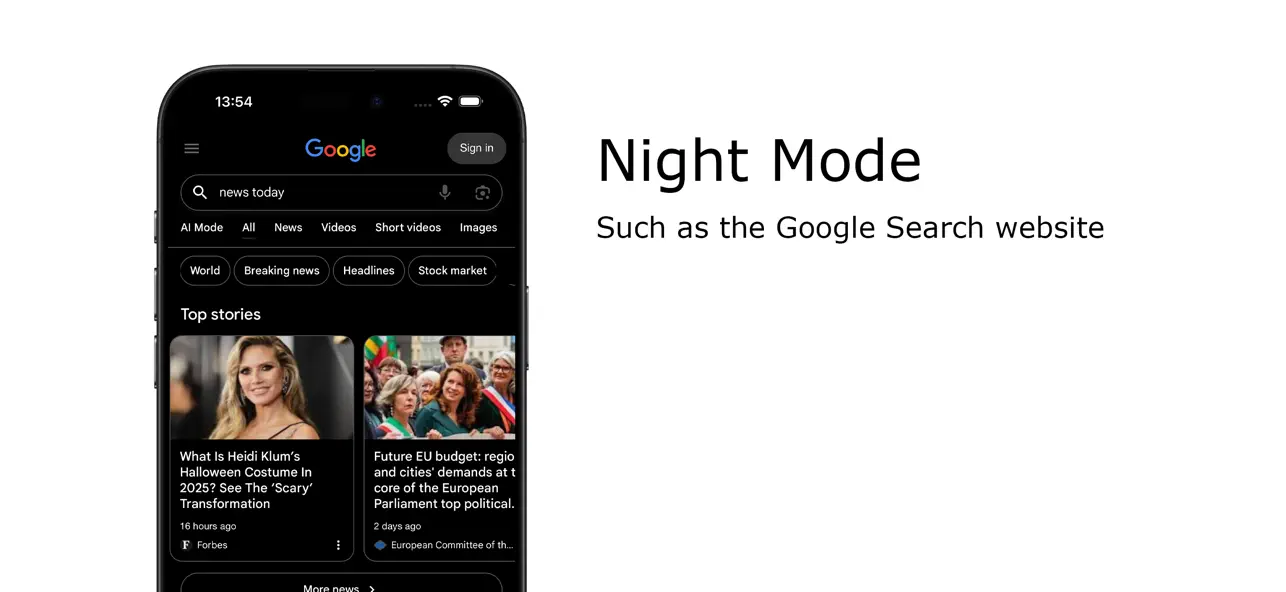 #3. Turn Off the Lights for Safari (iOS) Által: Stefan Van Damme