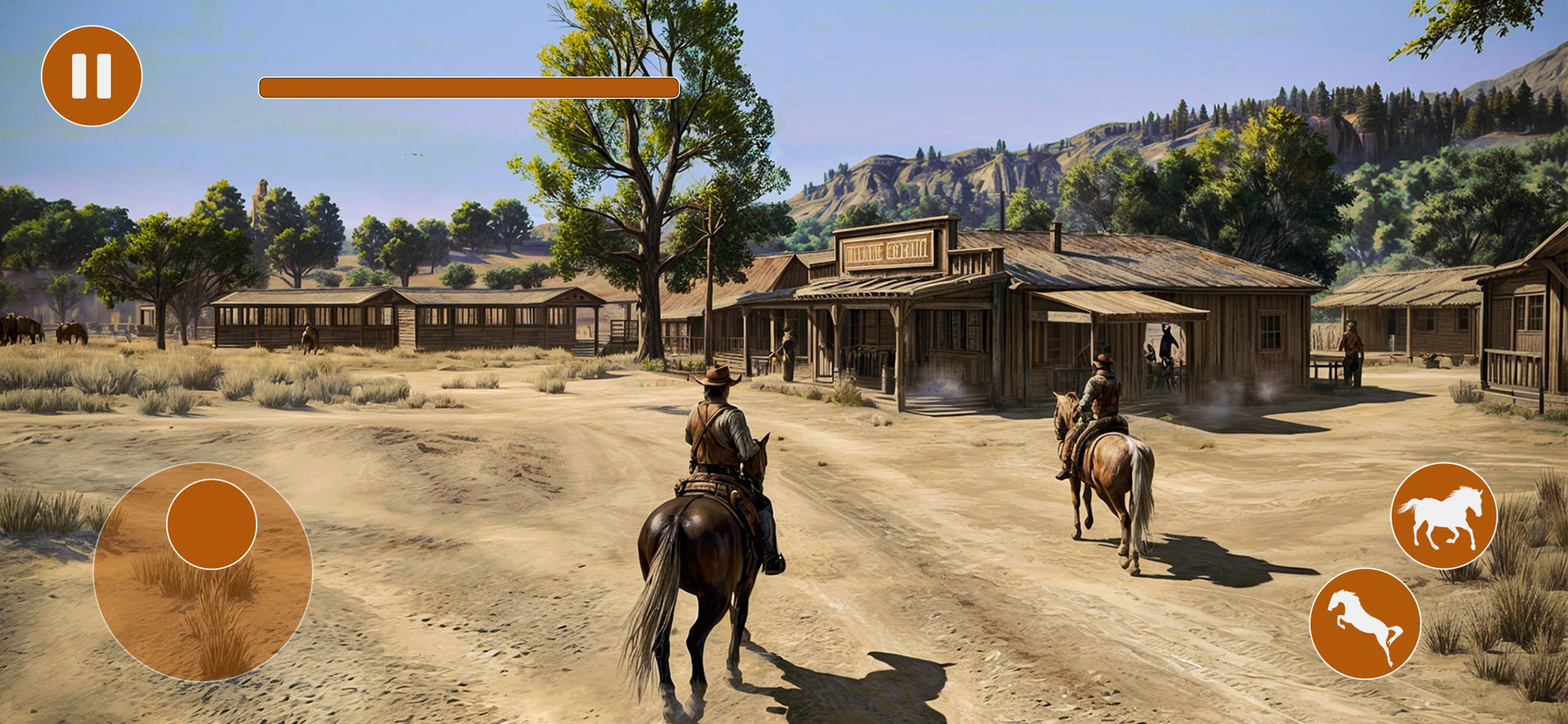 Cowboy Horse Racing Games Sim