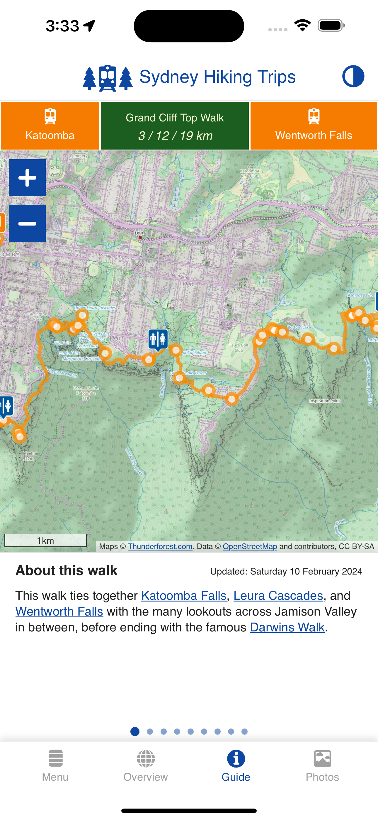 Sydney Hiking Trips