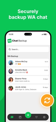 Chat Backup & Restore for WA screenshot