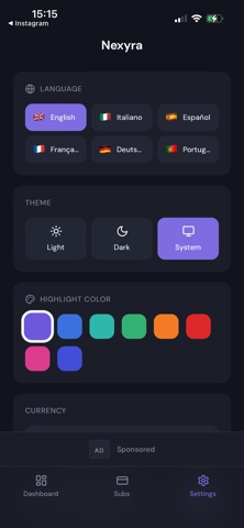 Nexyra screenshot