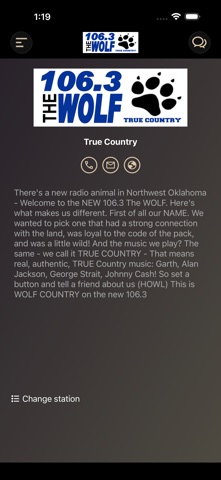 KWOF 106.3 screenshot