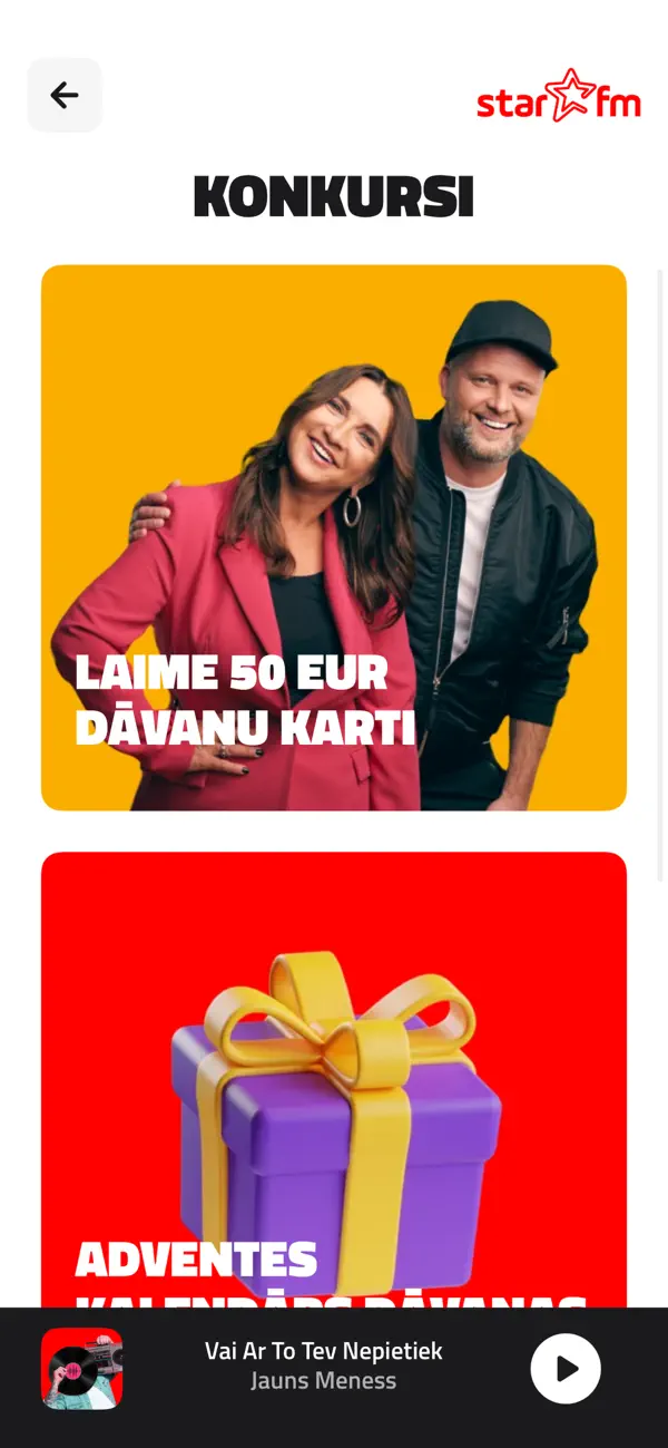 Screenshot #2 pour Star FM Latvija