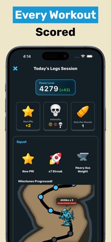 Training Arc: Hypertrophy App Screenshot 5 of 7