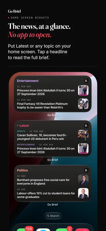 Go Brief: AI News Digest screenshot 8 of 10