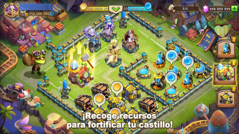 Castle Clash:Gobierna el Mundo screenshot 2