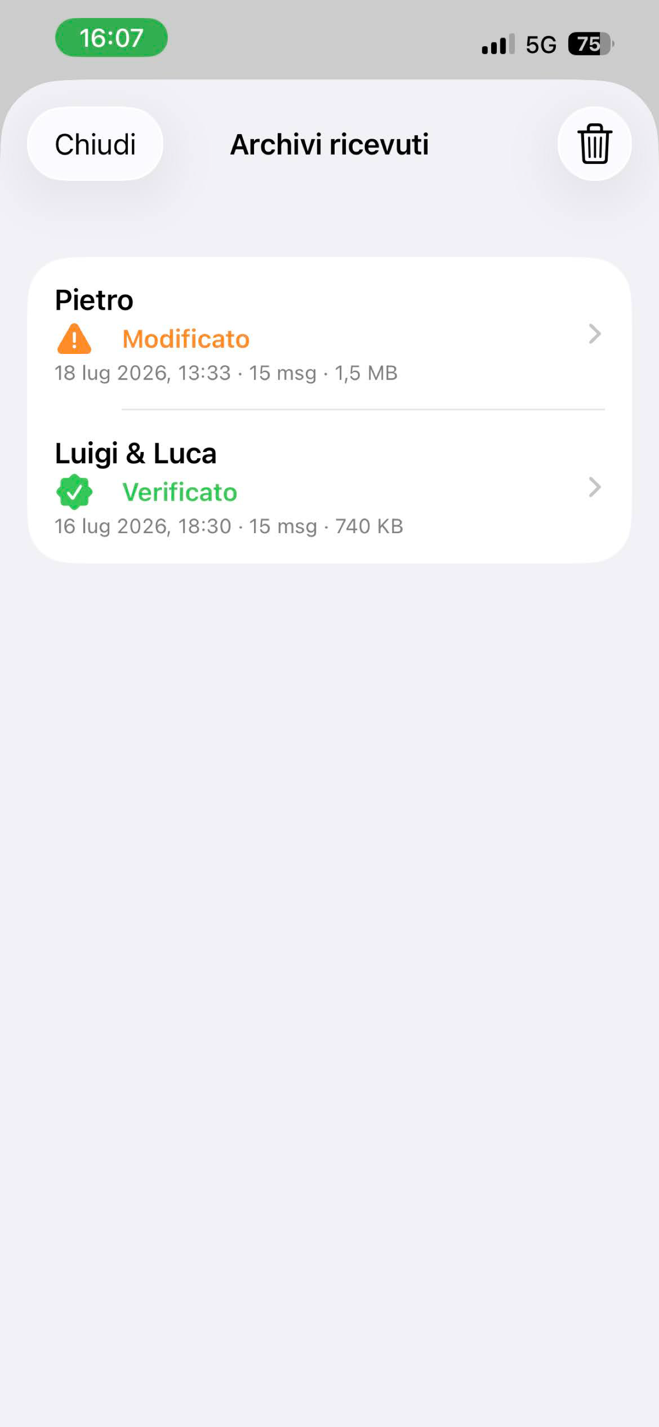 ChatVault: Share, Store, Check screenshot 6