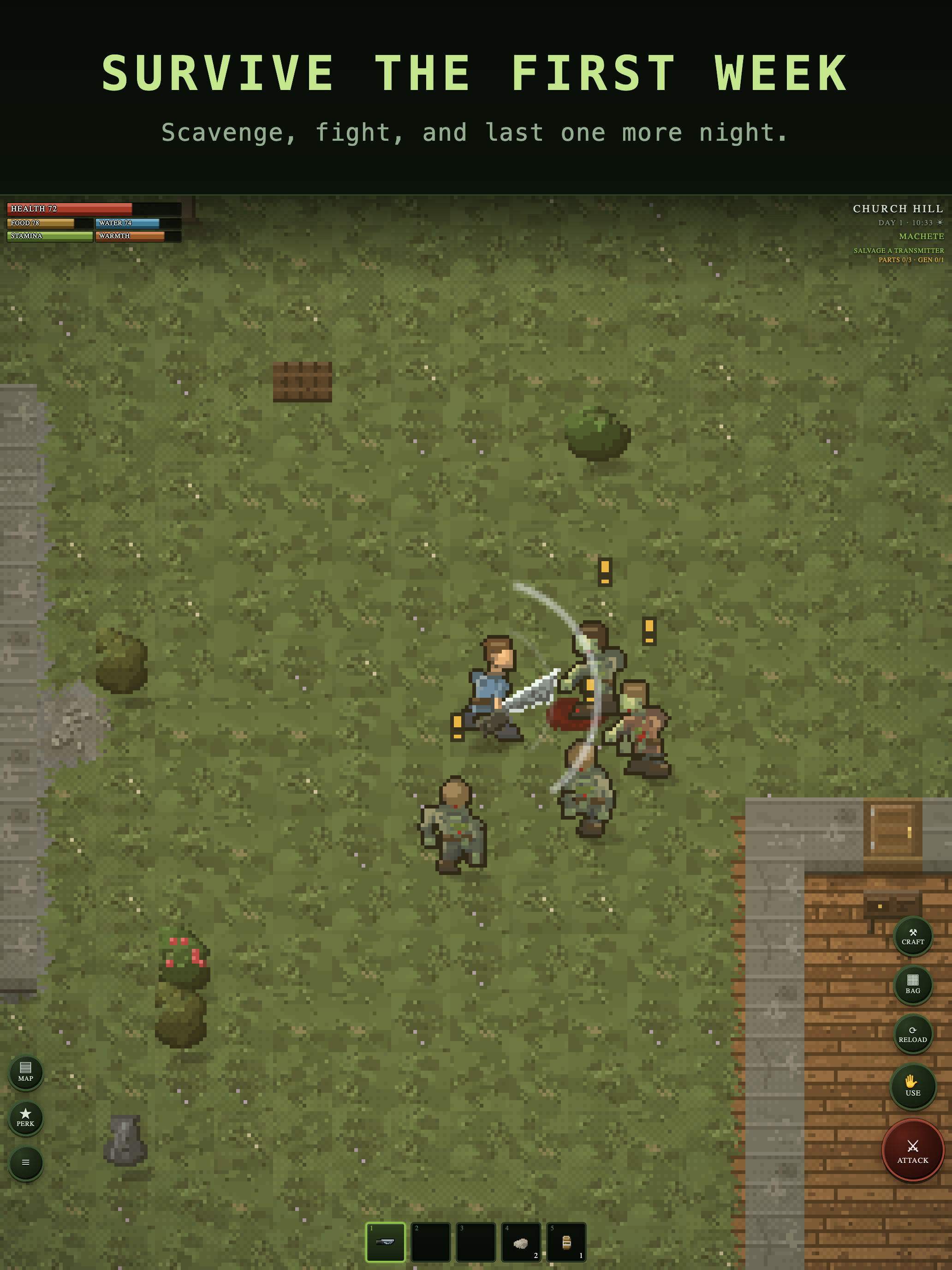 Salvage: Pixel Zombie Survival screenshot 7