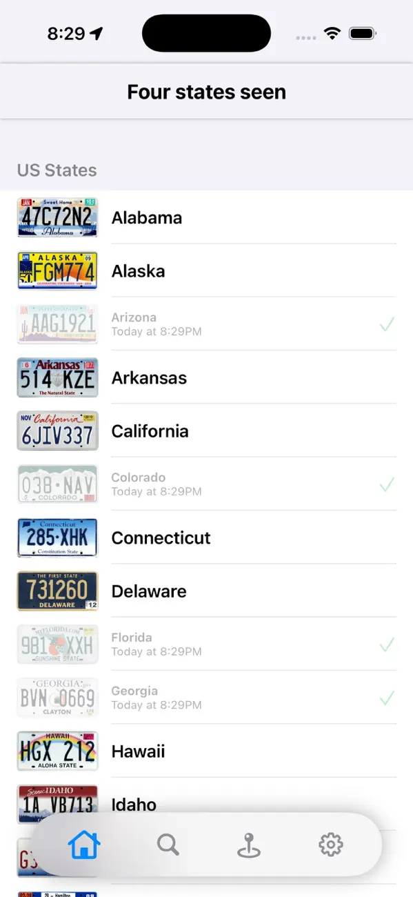 Screenshot #1 pour P is for Plates