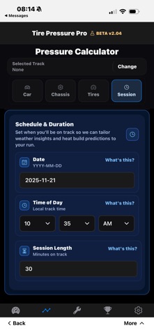 Tire Pressure Pro Screenshot 1 of 5