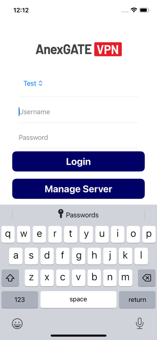 AnexGate VPN Client Screenshot 1 of 10