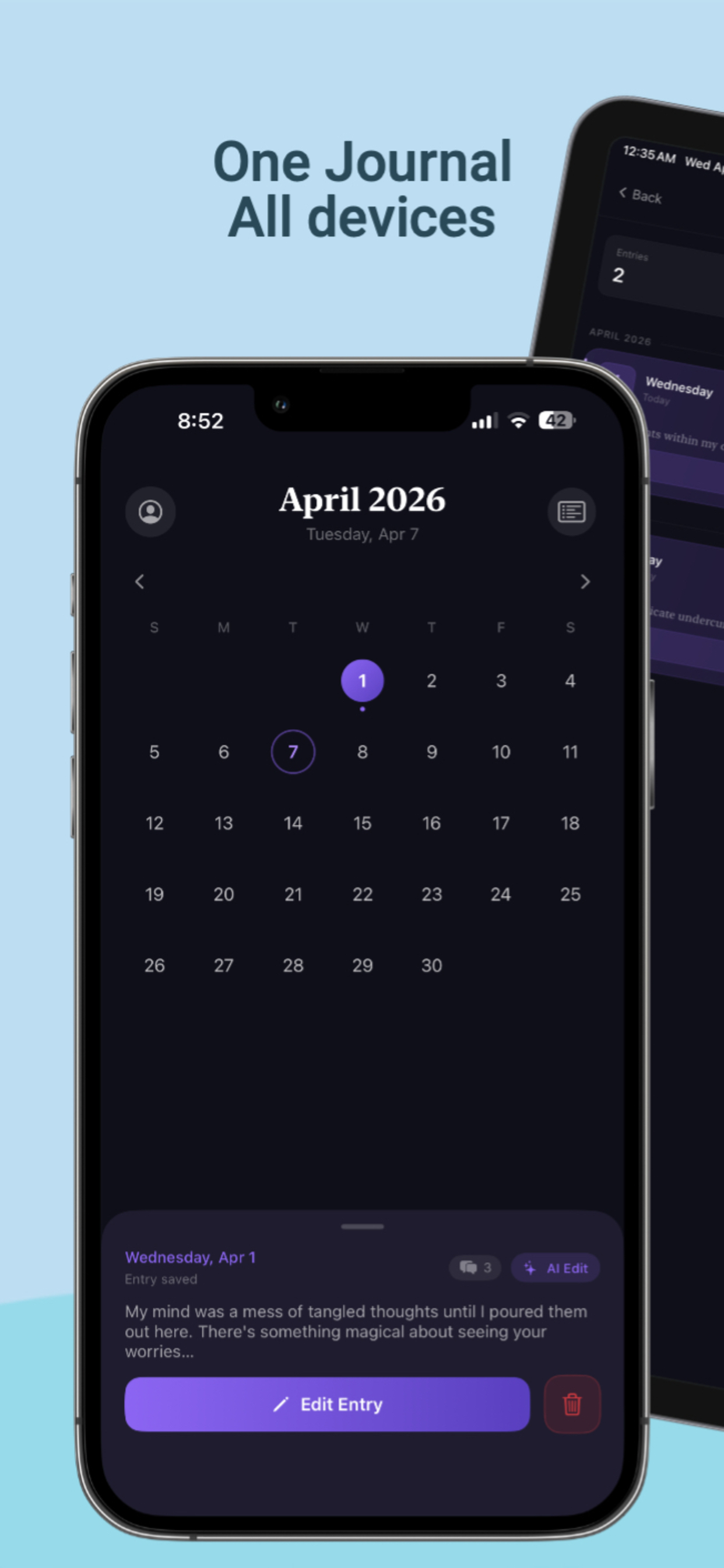 deepen: AI Private Journal