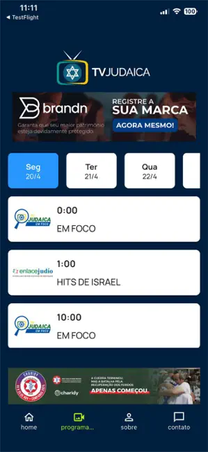 TV Judaica iPhone screenshot 2