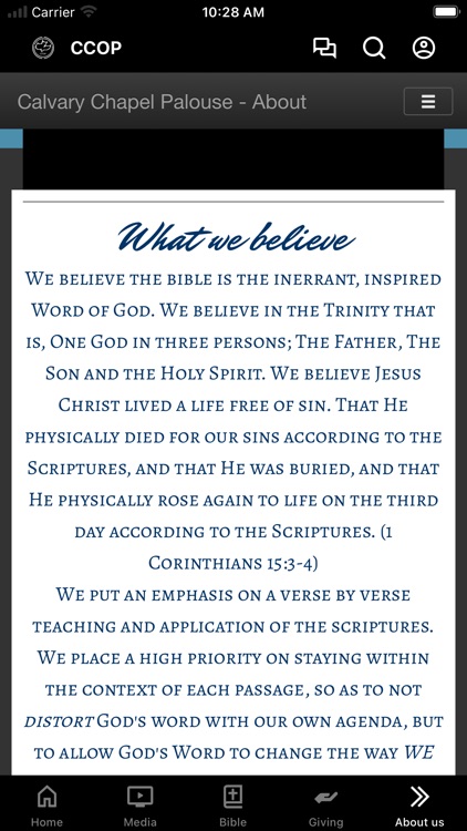 Calvary Chapel Palouse