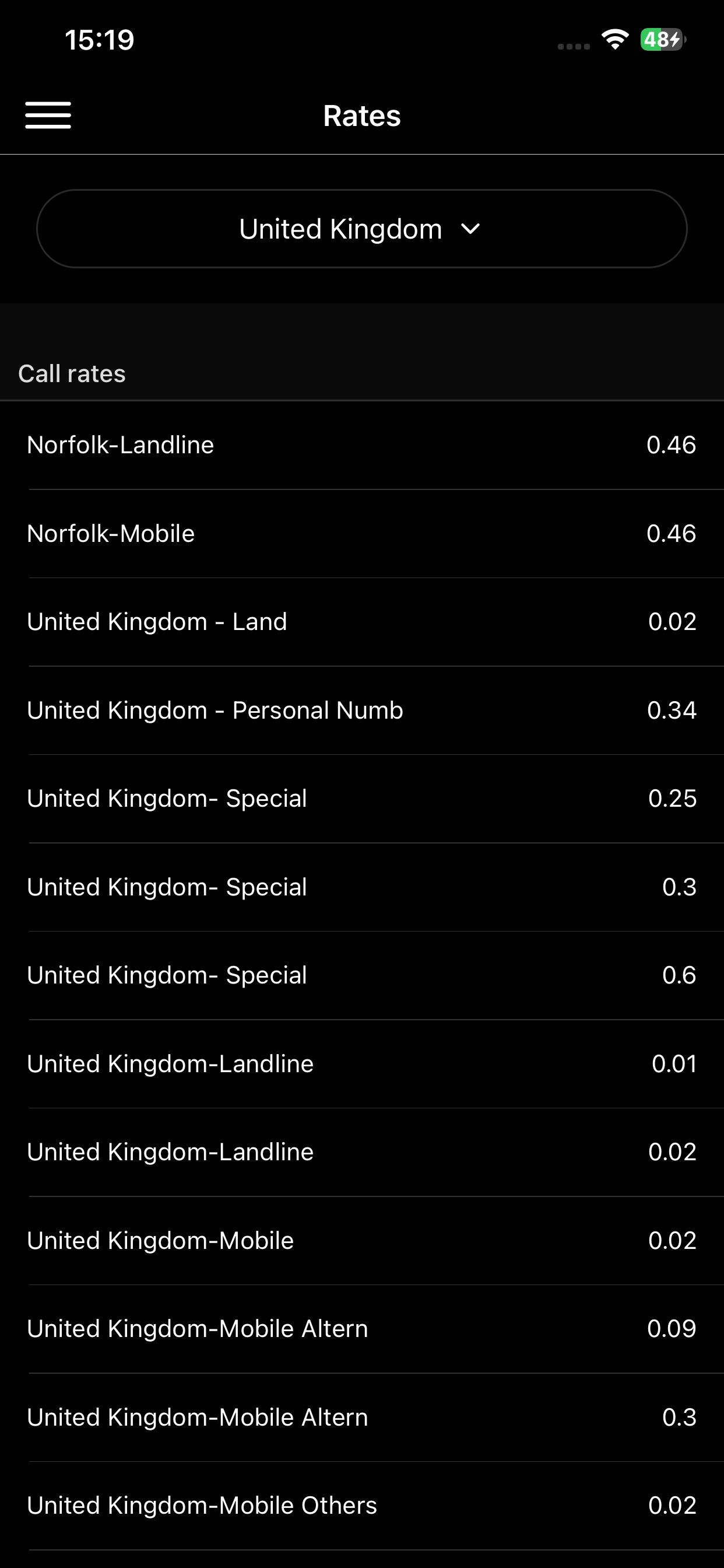 Screenshot 2 of Cloud Telecom Voice