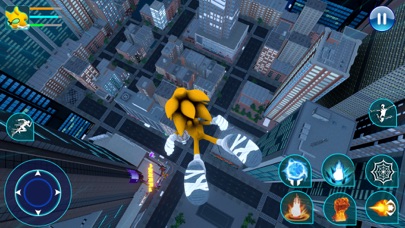 Super Blue Hero Swing Fighter Screenshot