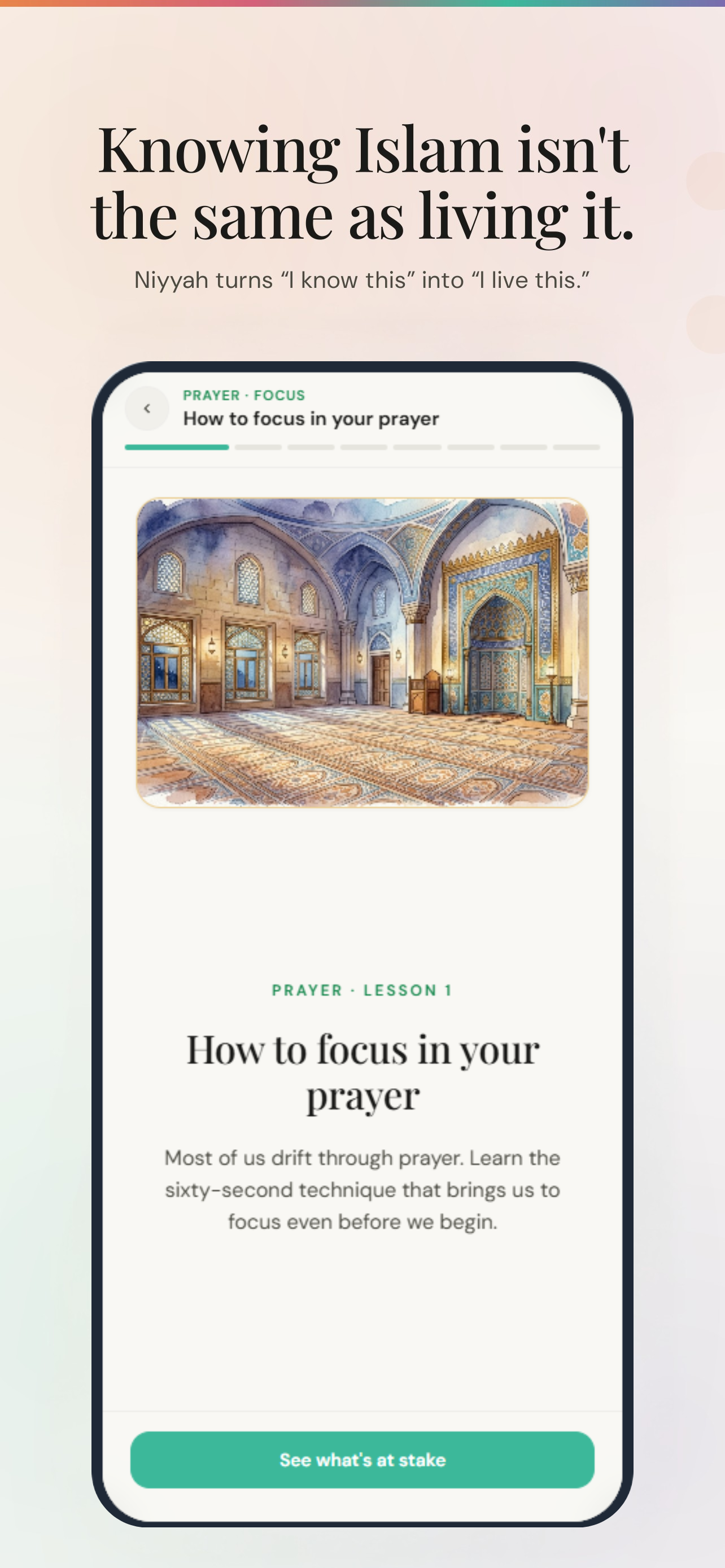 Niyyah | Live Islam daily